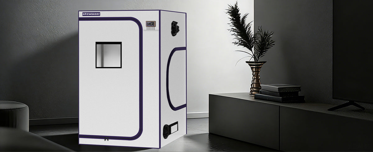 Growbody 48''*24''*60'' (4×2) 1680D Indoor Grow Tent: Hydroponic, Climate Control, Optimal Growth