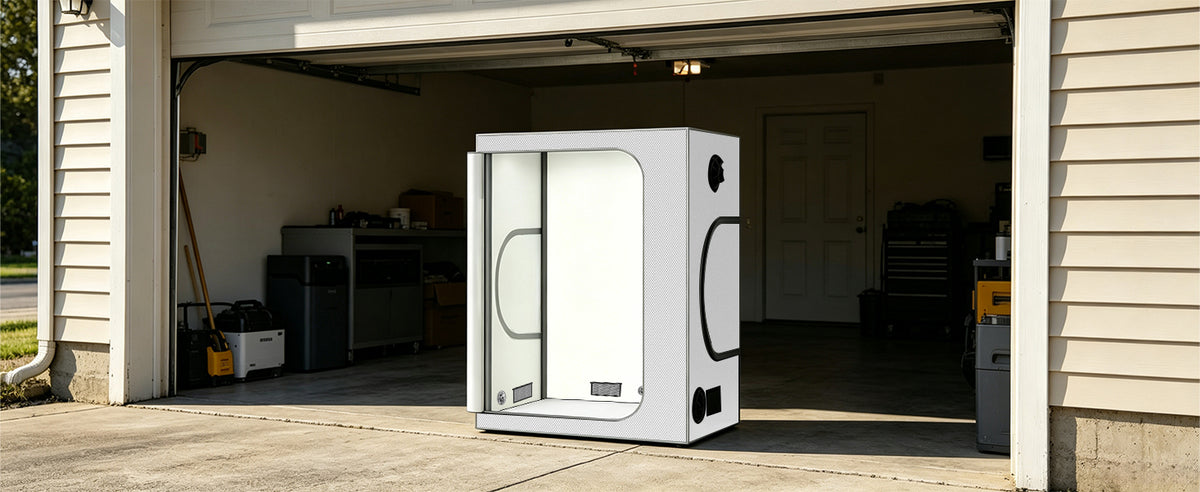 Growbody 48''*24''*60'' (4×2) 1680D Indoor Grow Tent: Hydroponic, Climate Control, Optimal Growth